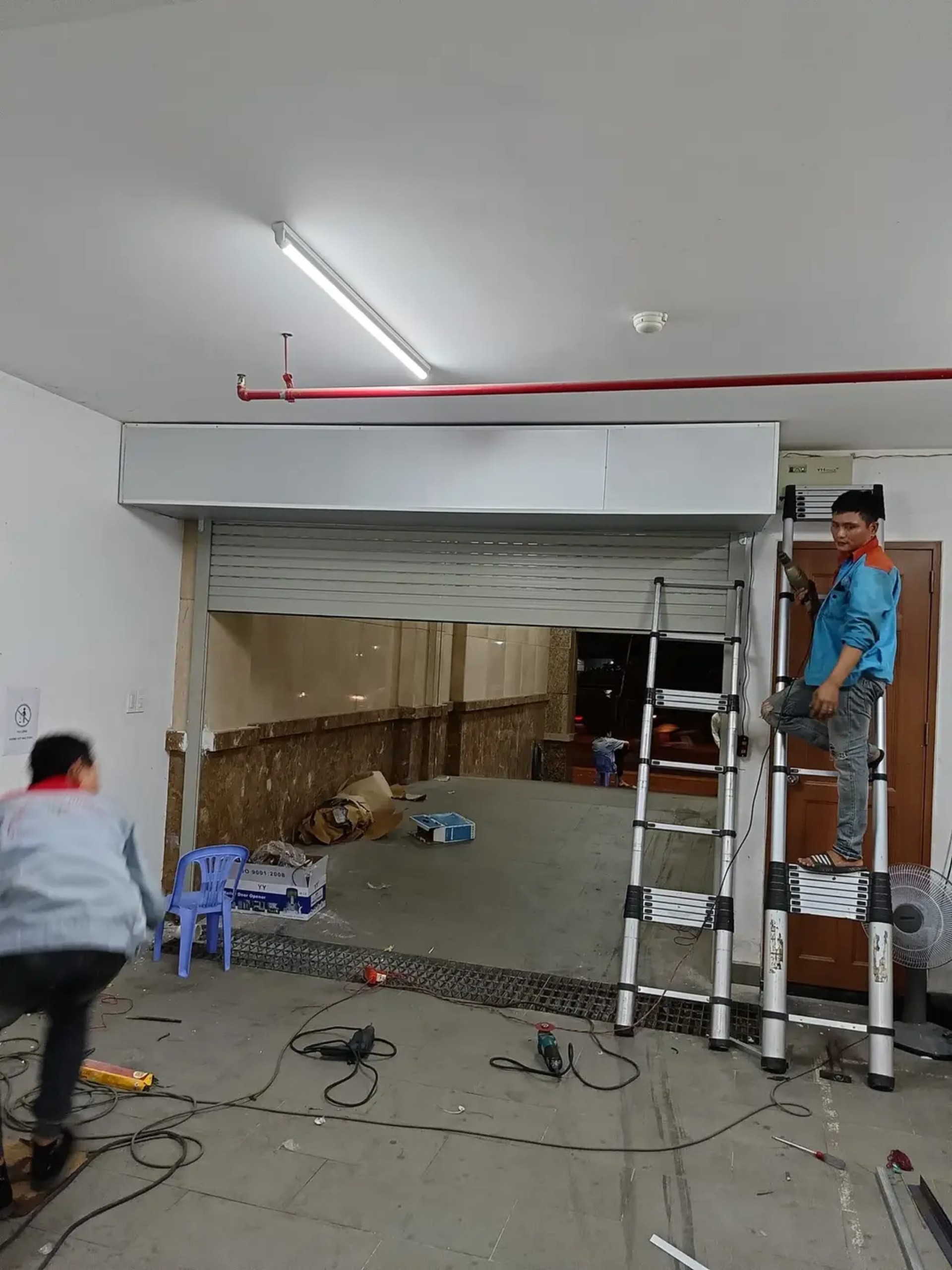 các bước sửa cửa cuốn quận 7 quy trình sửa cửa cuốn quân 7