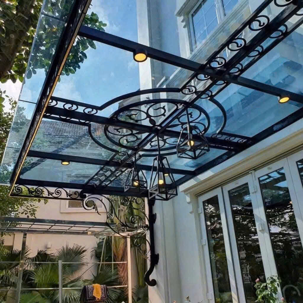 lắp đặt mái che poly tại mỹ tho mái che polycarbonate mỹ tho