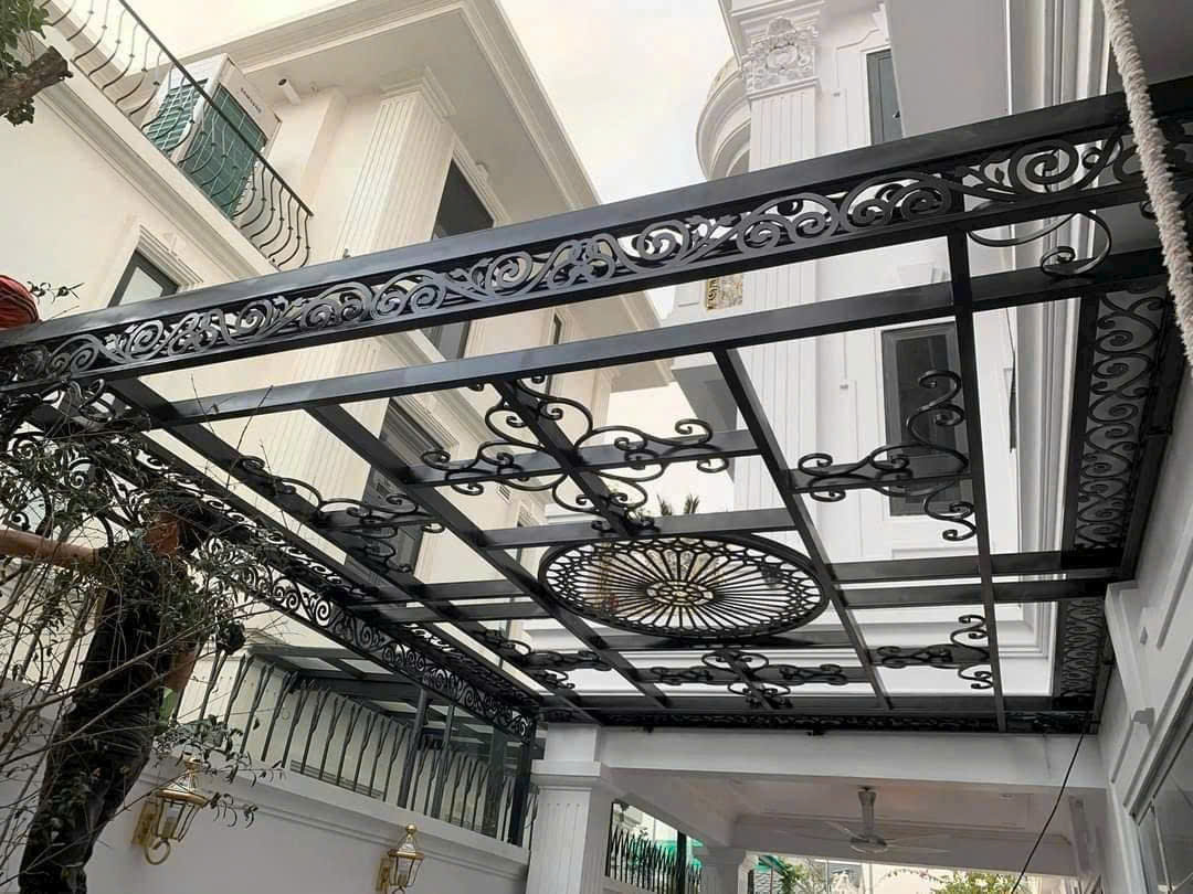 mái che poly cao cấp bền đẹp mái che cao cấp poly lấy sáng