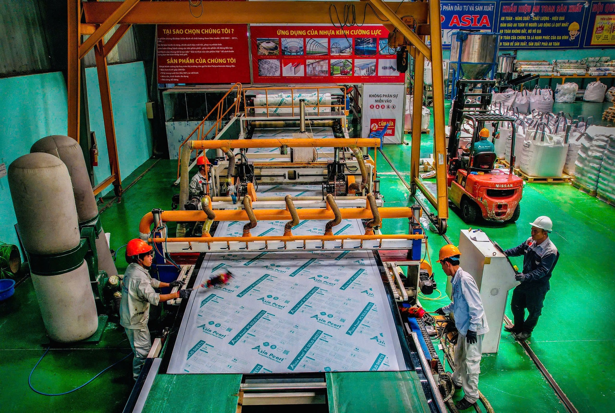 nhà máy poly hàn quốc
