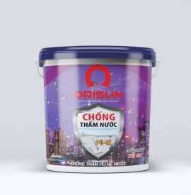 Sơn Chống Thấm Orisun PU Hệ Nước Cao Cấp Thùng 5L