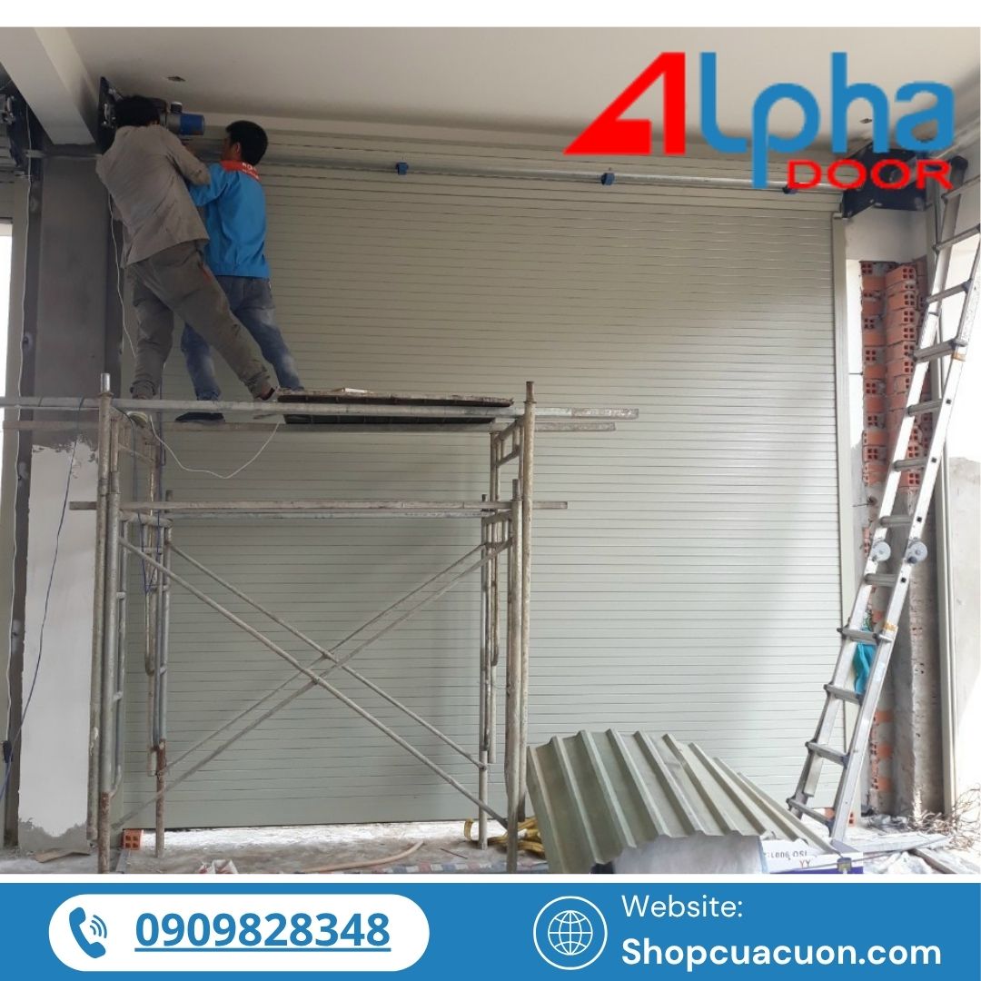 Cửa cuốn dành riêng cho nhà phố hiện đại