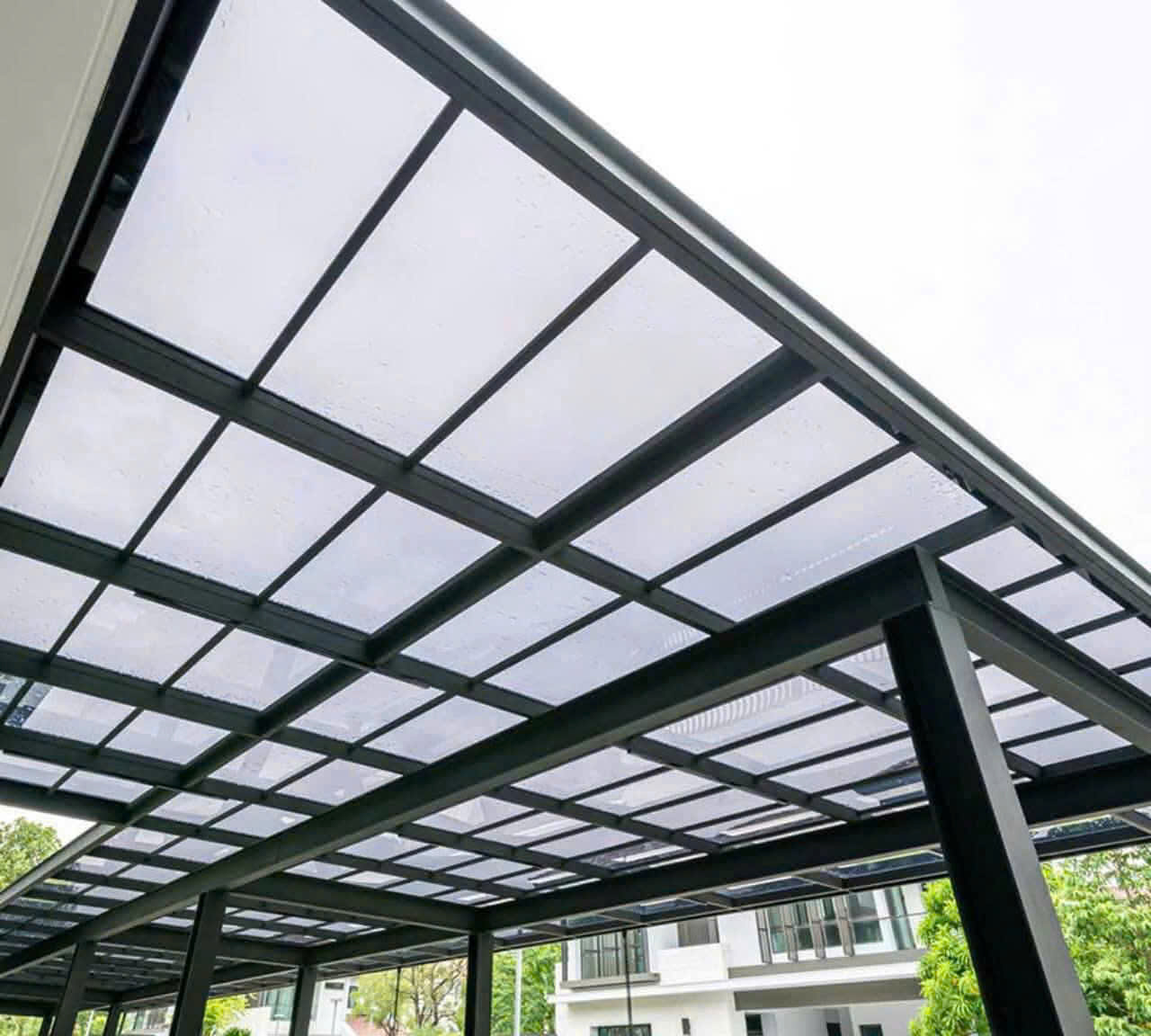 Báo Giá Tấm Poly Đặc Lợp Mái Mới Nhất Cắt Theo Yêu Cầu